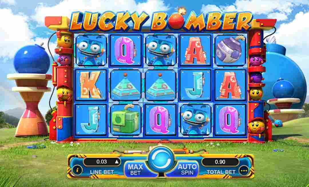 Lucky Bomber một trong các slot game điển hình