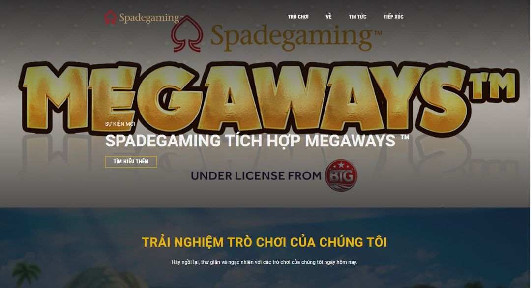 Giới thiệu về địa chỉ cung ứng game cá cược Spade gaming